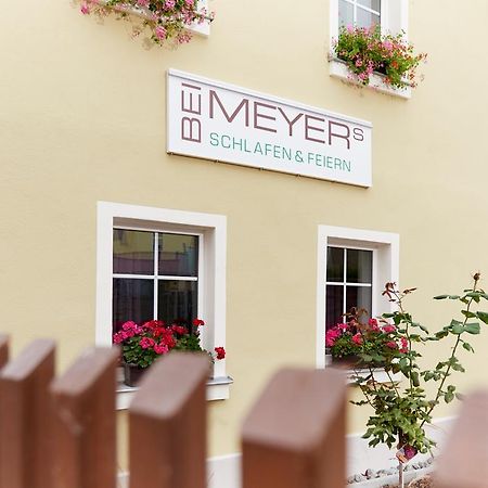 Bei Meyers Schlafen & Feiern Bohlen (Saxony) Exterior foto