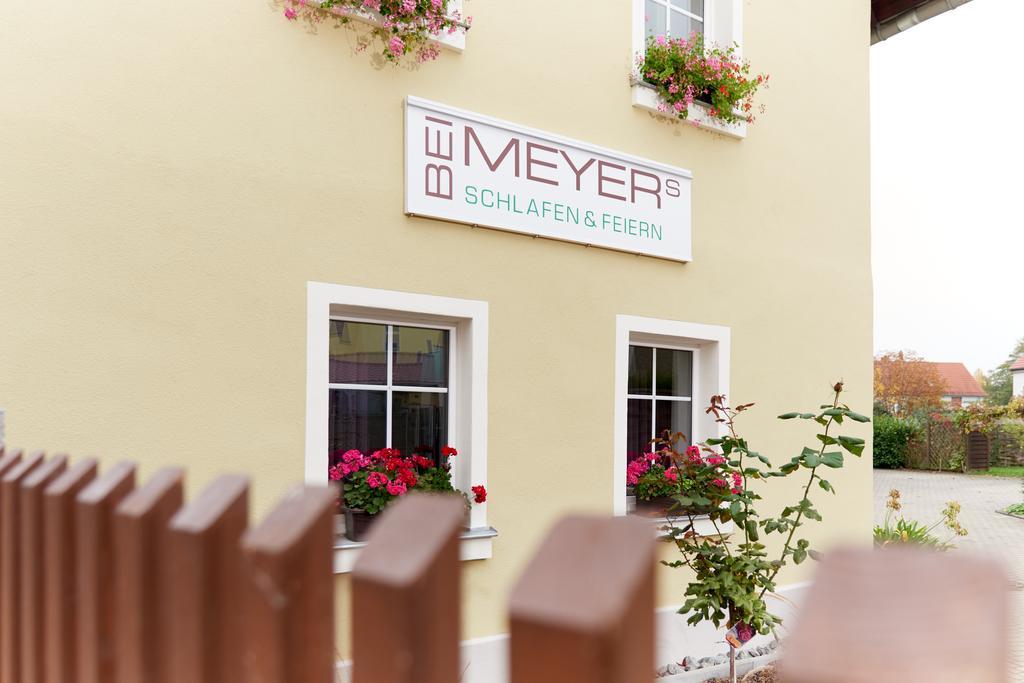 Bei Meyers Schlafen & Feiern Bohlen (Saxony) Exterior foto