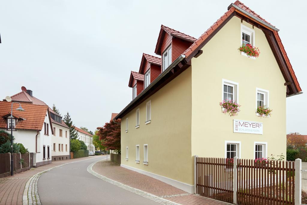 Bei Meyers Schlafen & Feiern Bohlen (Saxony) Exterior foto